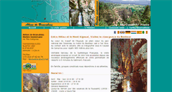 Desktop Screenshot of abime-de-bramabiau.com